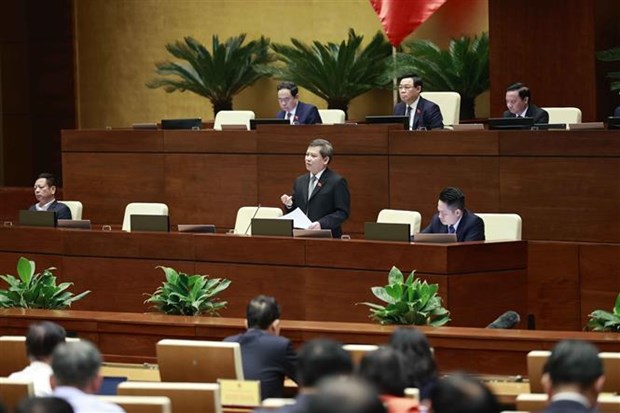 Prosecutor General of the Supreme People's Procuracy of Vietnam Le Minh Tri speaks at the event. (Photo: VNA)