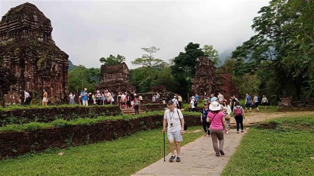 On average, the site receives up to 1,500 visitors a day in the first months of this year, mostly from the Republic of Korea, Japan, the US, the EU, Malaysia, Indonesia, India, and China. (Photo: VNA)