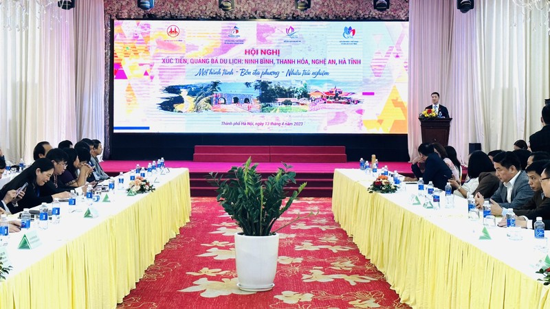 At the conference.