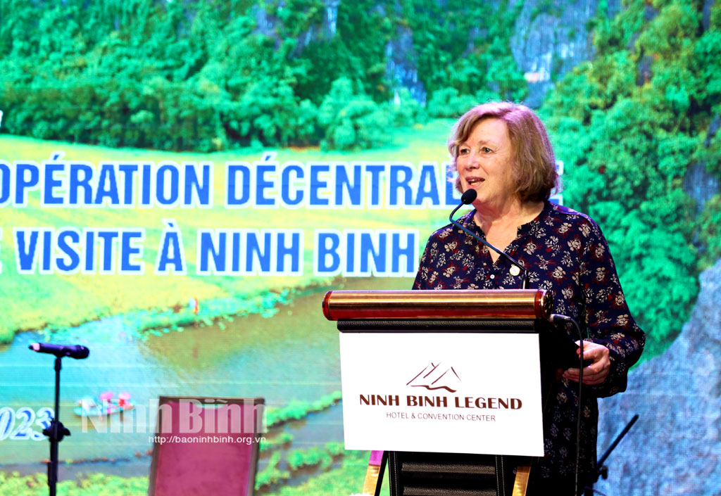 VietnamFrance decentralised cooperation conferences delegates visit Ninh Binh