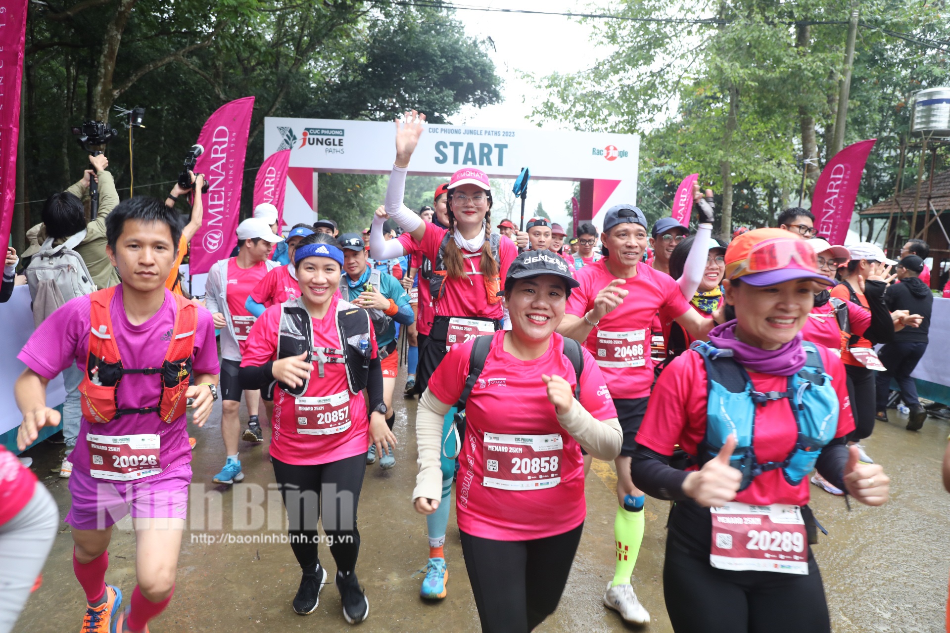 Runners at the event.