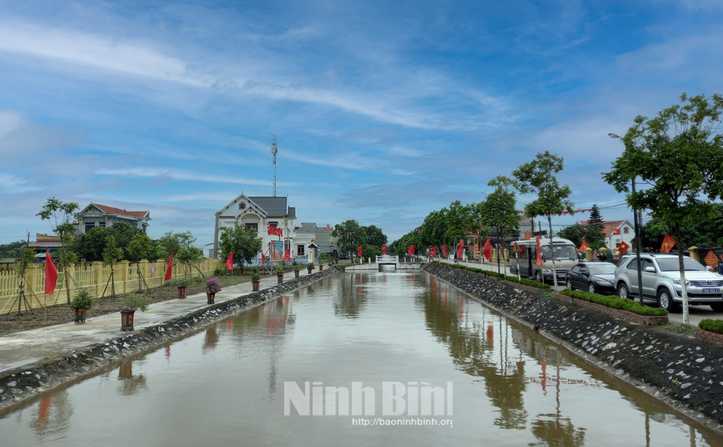 Spacious and beautiful rural apprearance in Khanh Trung commune, Yen Khanh district.