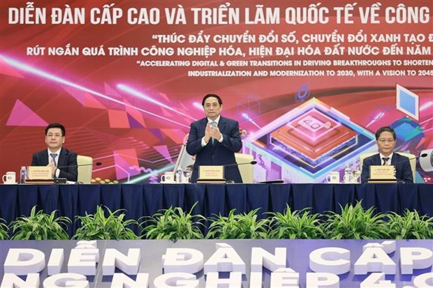 PM Pham Minh Chinh at the event (Photo: VNA)