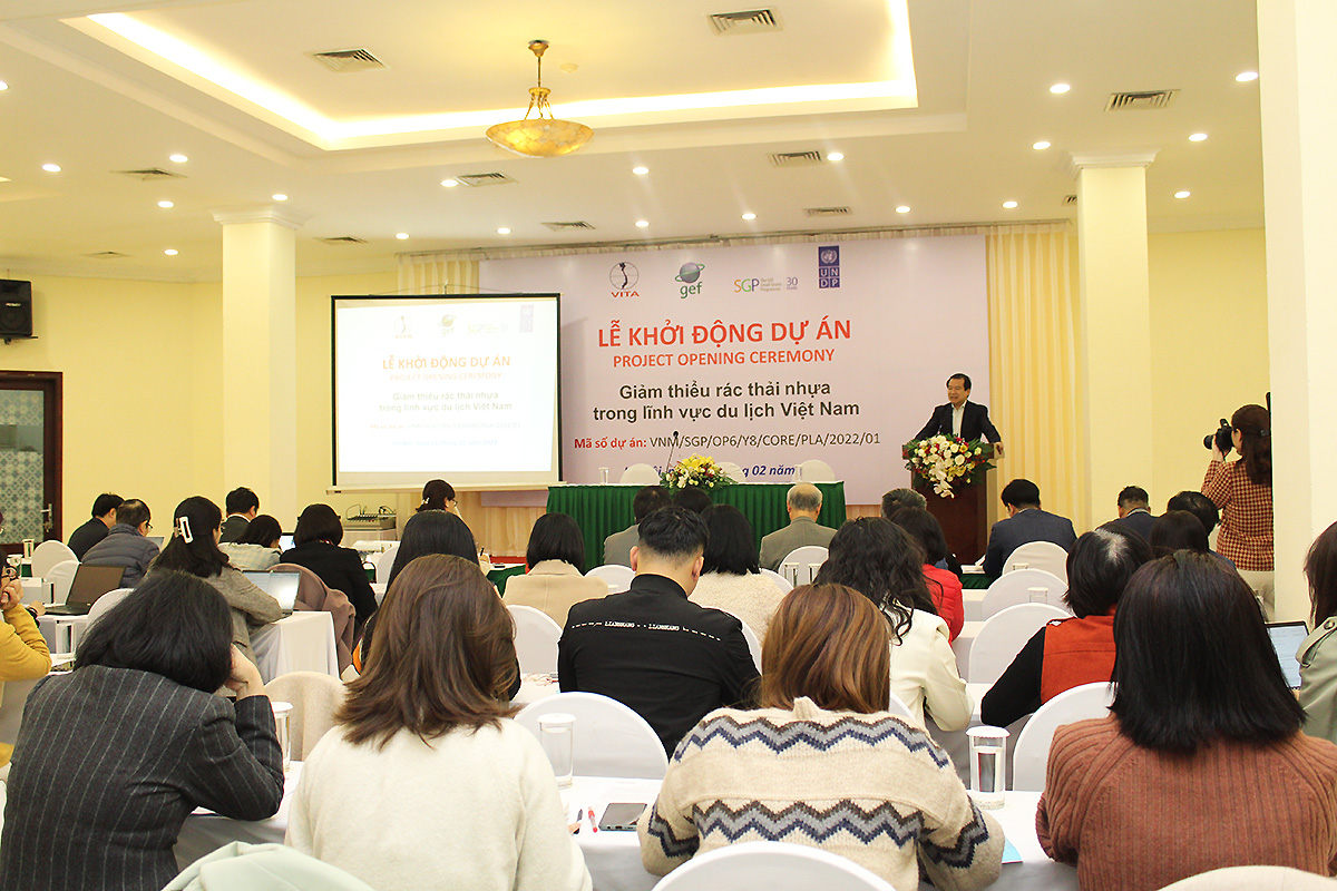 Project on reducing plastic waste in tourism funded by the United Nations Development Programme (UNDP) and the Global Environment Facility's Small Grants Programme (GEF SGP).
