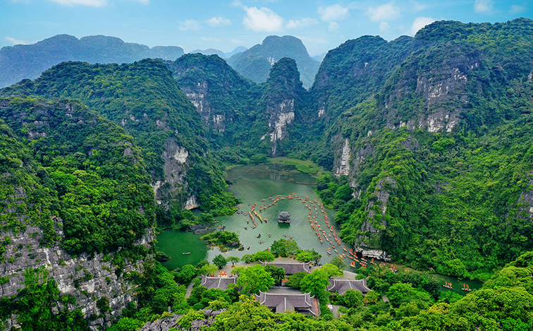 Trang An landscape.