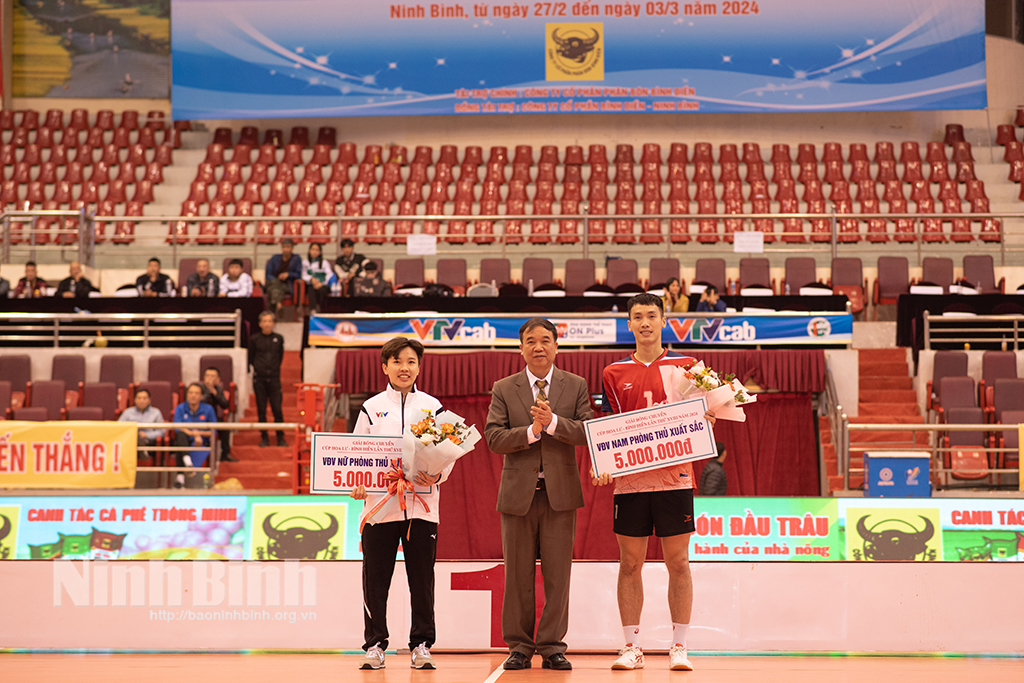 Volleyball Championship Hoa Lu Binh Dien Cup 2024 wraps up
